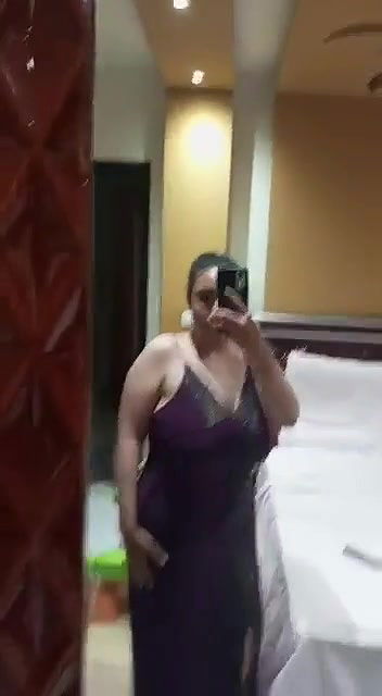 So beautiful Big tits curly short hair sexy babe exposes herself shows her lovely assets to impress her boyfriend P3