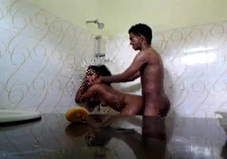 lovers shower sex