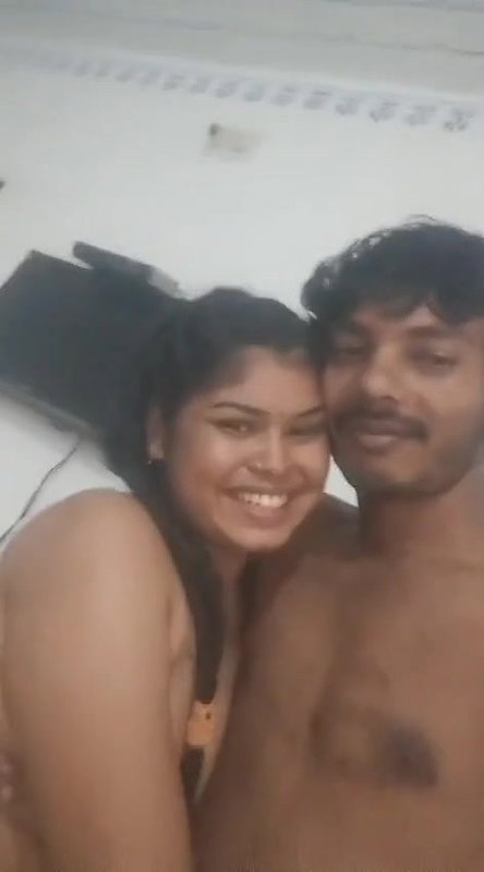 An Indian Couple Records Their Nude Bodies Before Sex