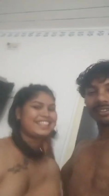 An Indian Couple Records Their Nude Bodies Before Sex