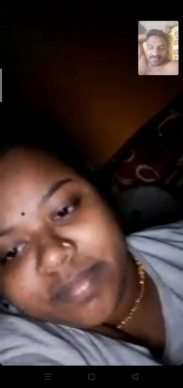mallu wife boobs showing video call