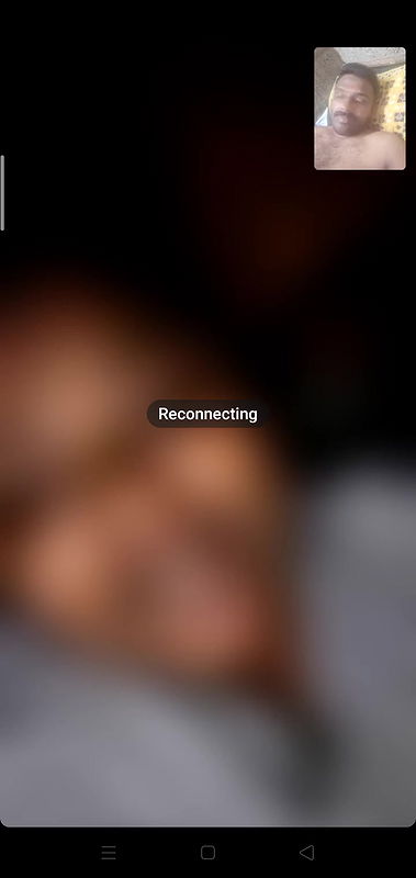 mallu wife boobs showing video call