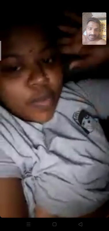 mallu wife boobs showing video call