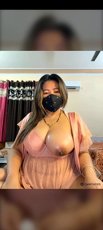 88pink pink skirt one boobs open Nepali Randi bhabhi