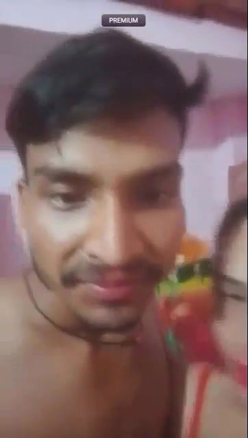 Newly married North Indian couple phone sex show