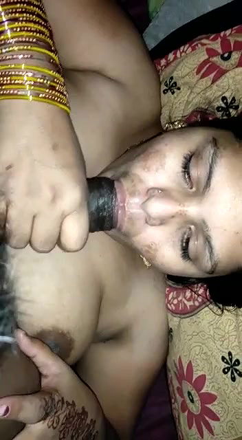 Busty cheating wife sexy dick sucking video