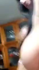 Horny old man sucking big boobs MMS