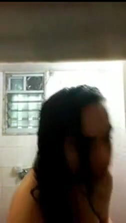 bath room nude boob