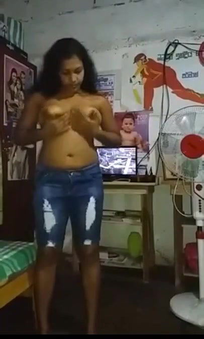 Naughty busty girl sex show MMS