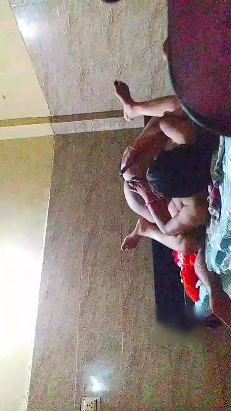 Aunty giving anal massage to boy at fuck