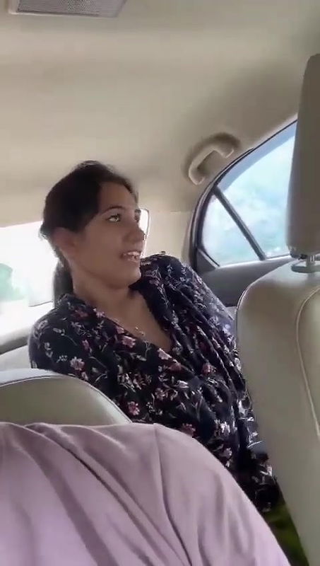 beautiful horny indian girl fucking inside car