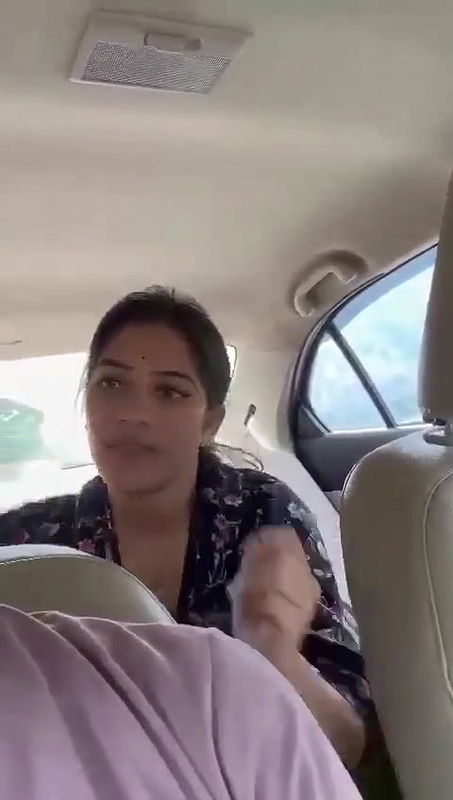 beautiful horny indian girl fucking inside car
