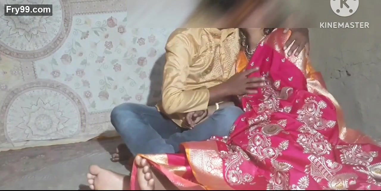 Indian Husband Wife Enjoy Time