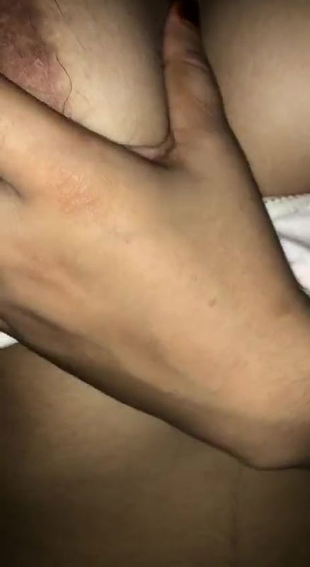 boobs press young wife