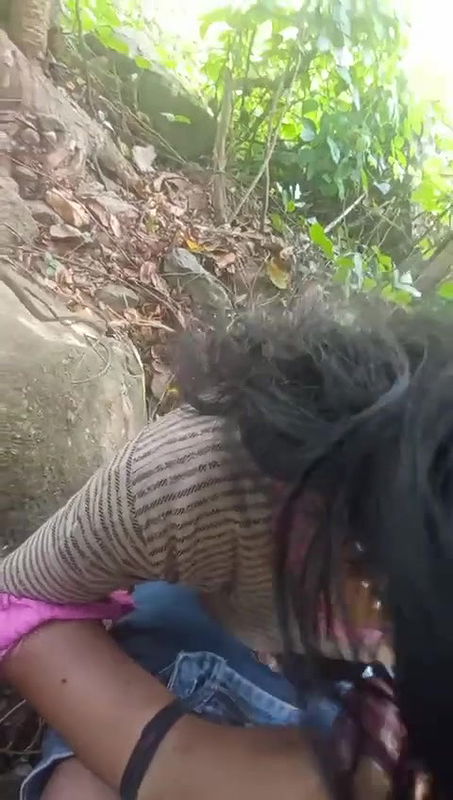 cute mallu girl cock shak in jungle