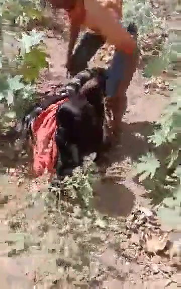 Village couple caught