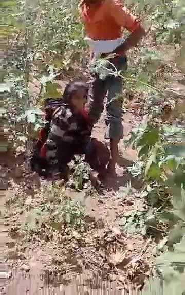 Village couple caught