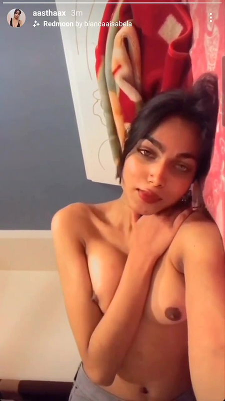 Aastha Instagram Sexy Horny Girl Teasing