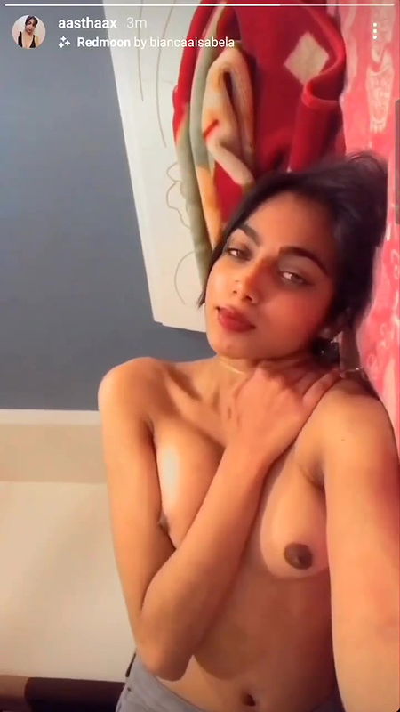 Aastha Instagram Sexy Horny Girl Teasing