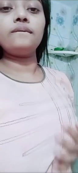 Beautiful young chubby horny girlfriend showing her full nude body 3