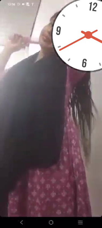 Beautiful Girlfriend Showing