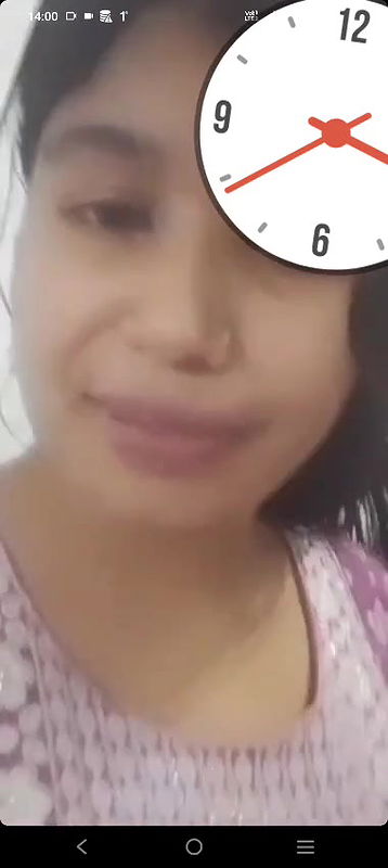 Beautiful Girlfriend Showing