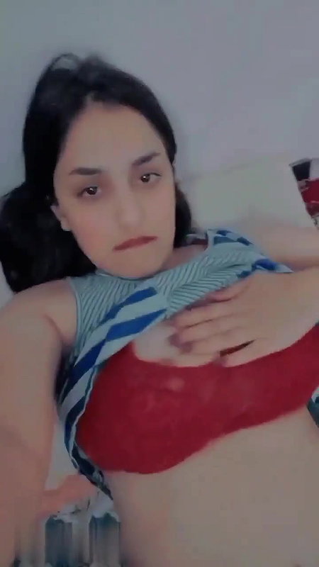 big boobs and pussy rubbing by her self
