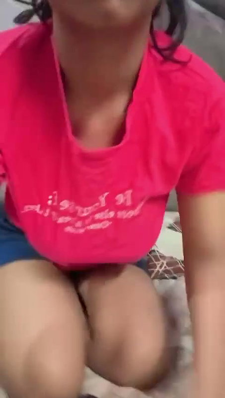 college girl show her big boss