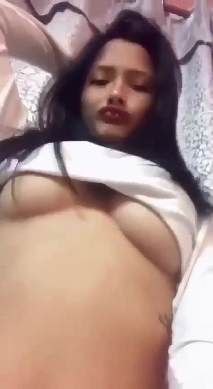 sexy slim girl teasing