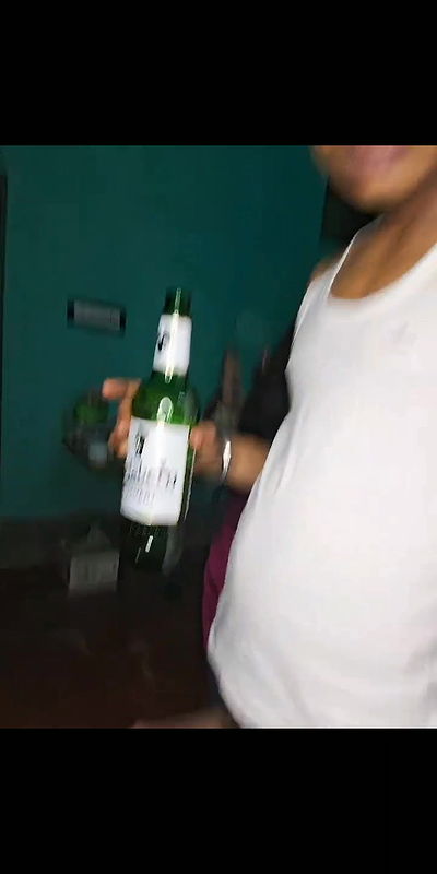 Young couple blowjob