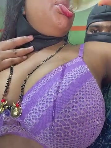 Desi bhabhi sucking small cock and Boobs sucking by husband