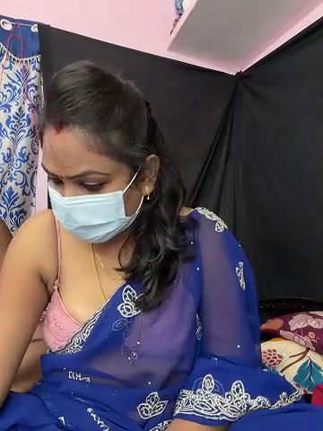 Sexy Wife giving Blowjob and Boobs Show