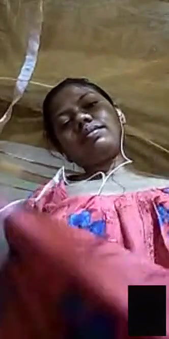 Sexy big boob show selfie MMS video