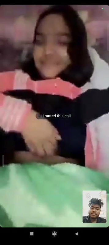 Cute GF Showing Boobs To Her BF In Videocall