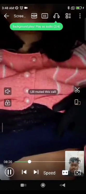 Cute GF Showing Boobs To Her BF In Videocall