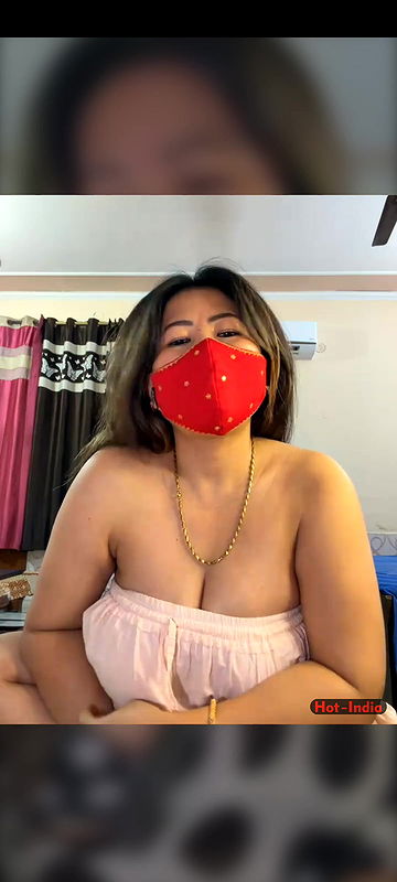 88pink white dress boobs show Nepali Randi bhabhi