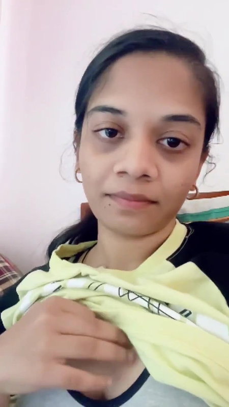 cute girl boobs and pussy rub