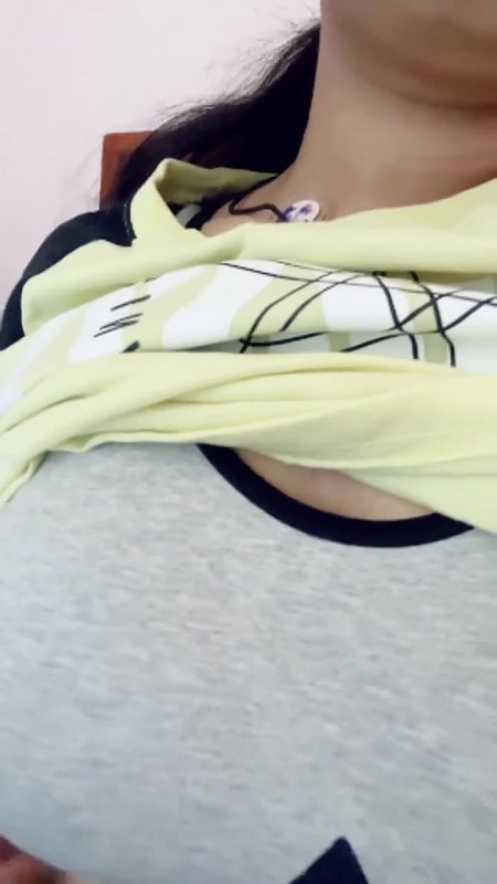 cute girl boobs and pussy rub