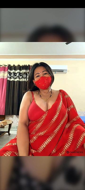 88pink red saree boobs show nepali randi bhabhi