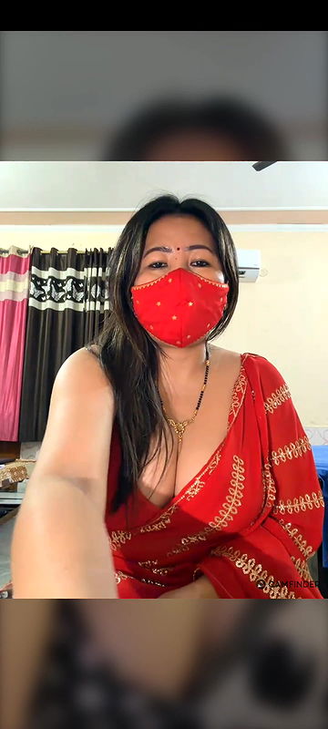 88pink red saree boobs show nepali randi bhabhi
