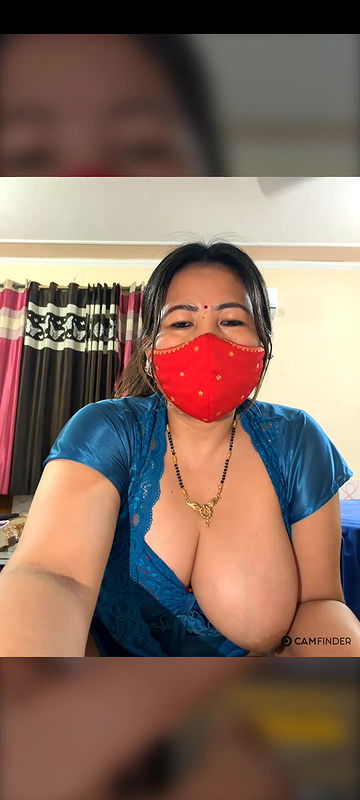88pink nepali randi bhabhi one boobs open blue nighty