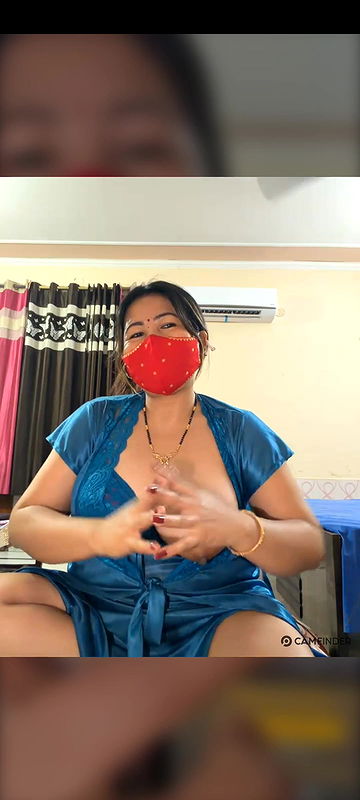 88pink nepali randi bhabhi one boobs open blue nighty
