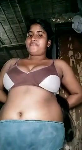 Busty Assamese housewife nude solo show for her lover