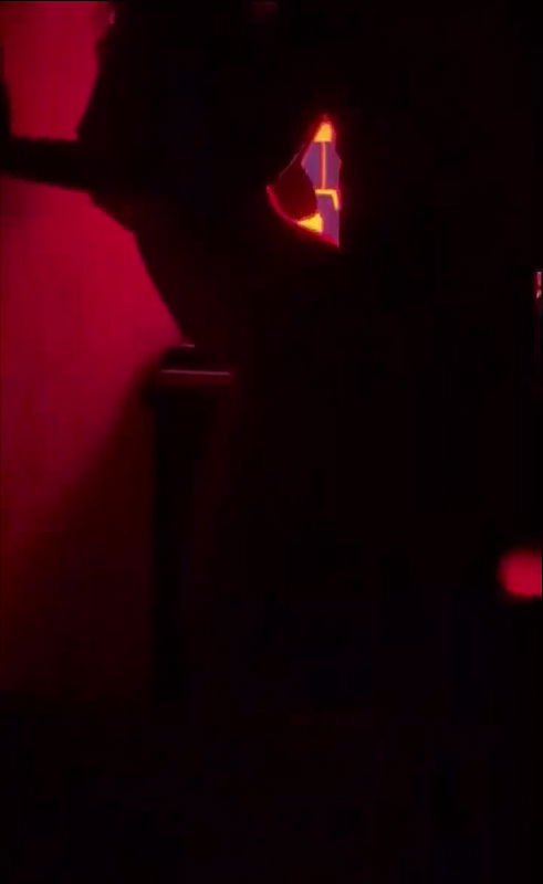 Intense Romanic Sex in Red Room Leads to Creampie after Blowjob