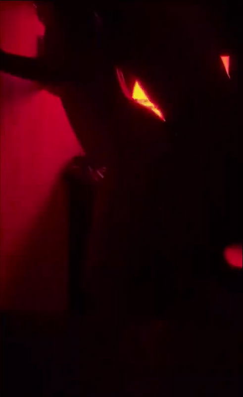 Intense Romanic Sex in Red Room Leads to Creampie after Blowjob