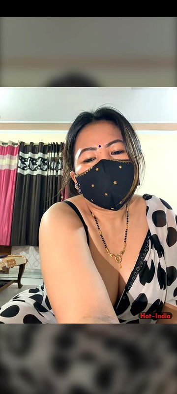 88pink big boobs open white saree nepali randi bhabhi