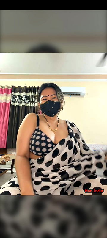 88pink big boobs open white saree nepali randi bhabhi