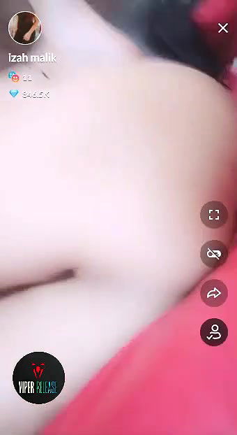 Izah Malik nude show video leaked online