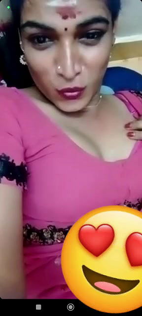 Stripping sari and showing to lover