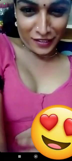 Stripping sari and showing to lover